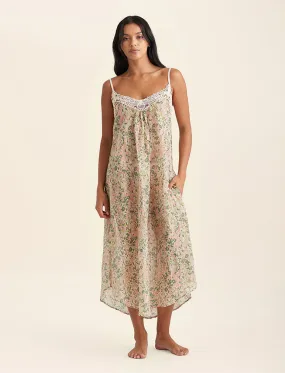 Adeline Lace Front Maxi Nightie