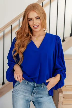 Balloon Sleeve Blouse