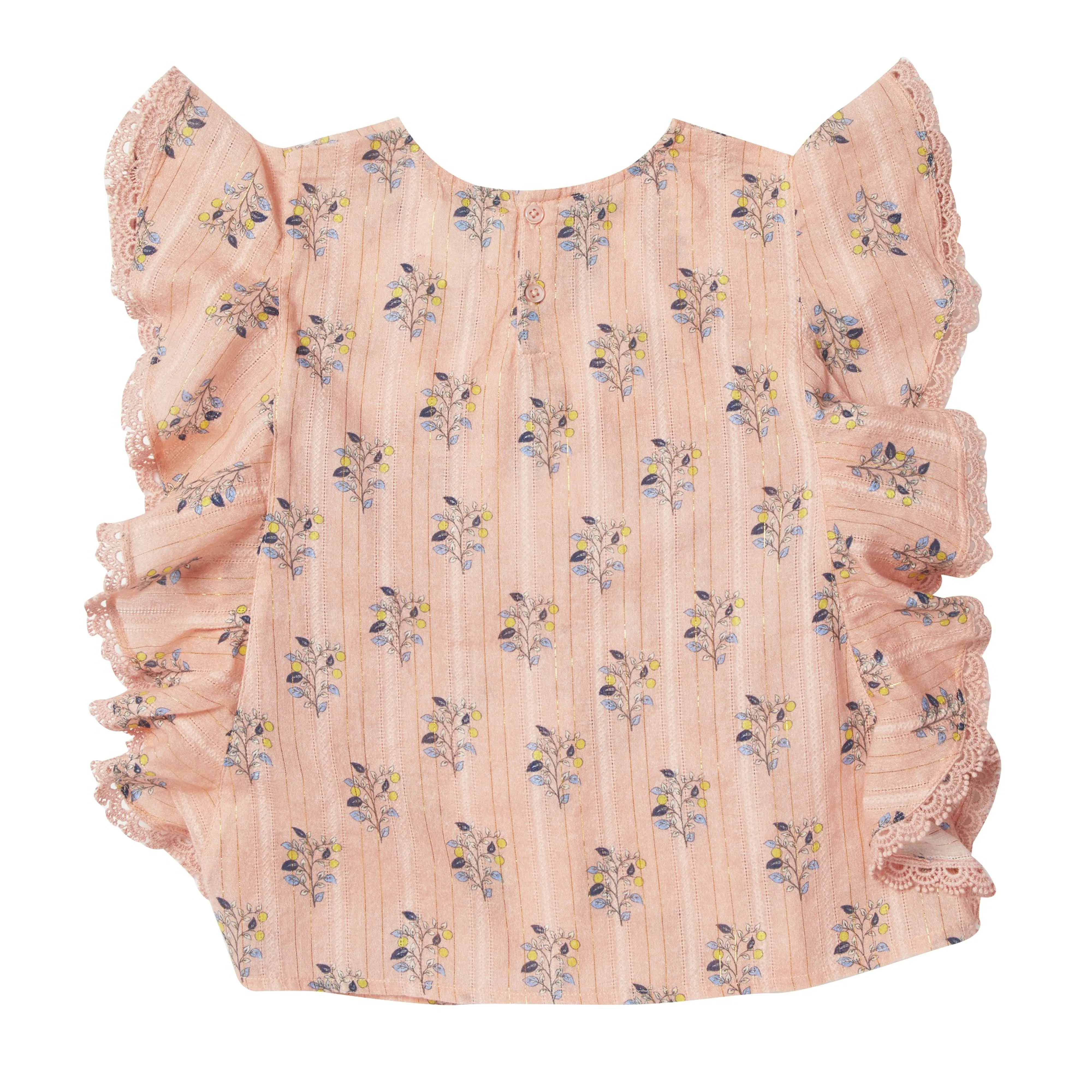 Bonheur du Jour Paris Girl Blouse Pink Bubble