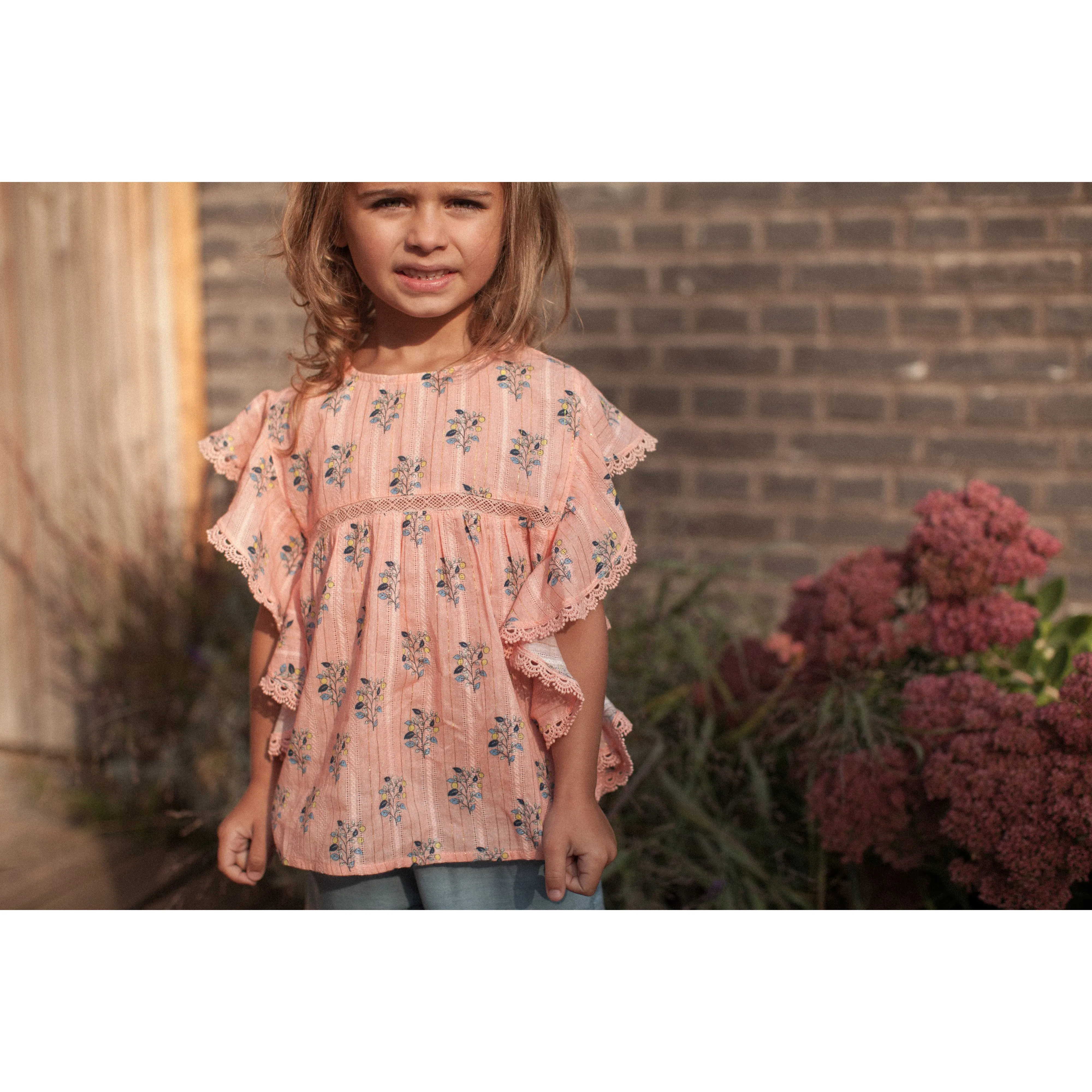 Bonheur du Jour Paris Girl Blouse Pink Bubble