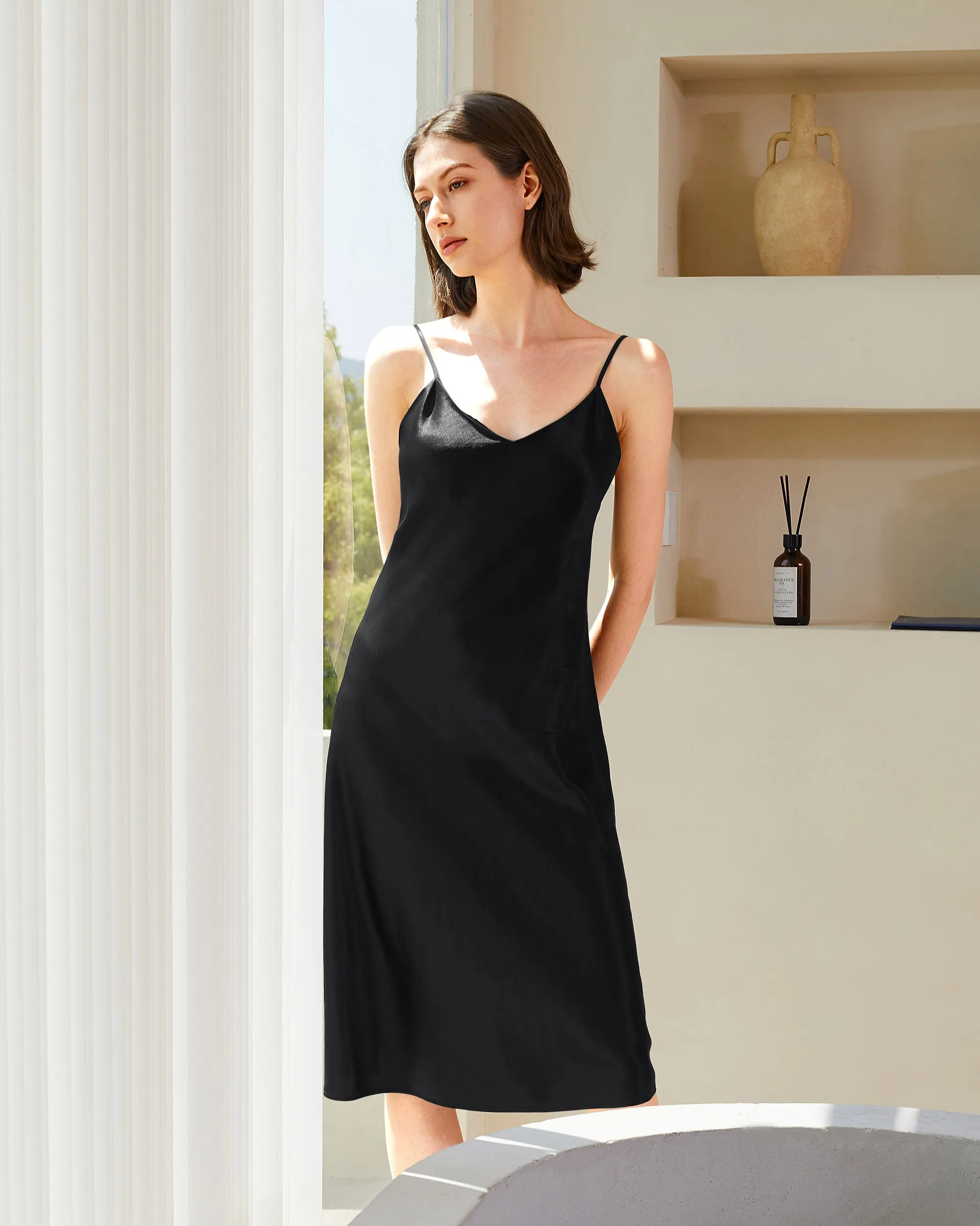 Classic Silk Night Gown