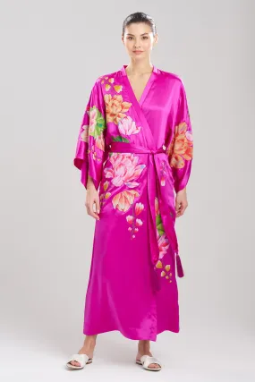 Couture Hanabi Tassel Silk Robe