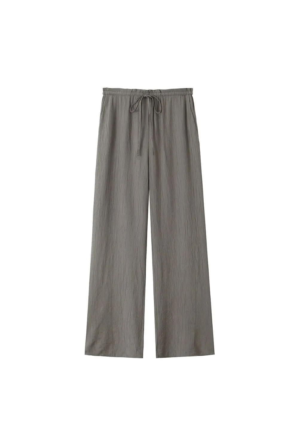 'Emily ' Textured Straight-Leg Casual Pants