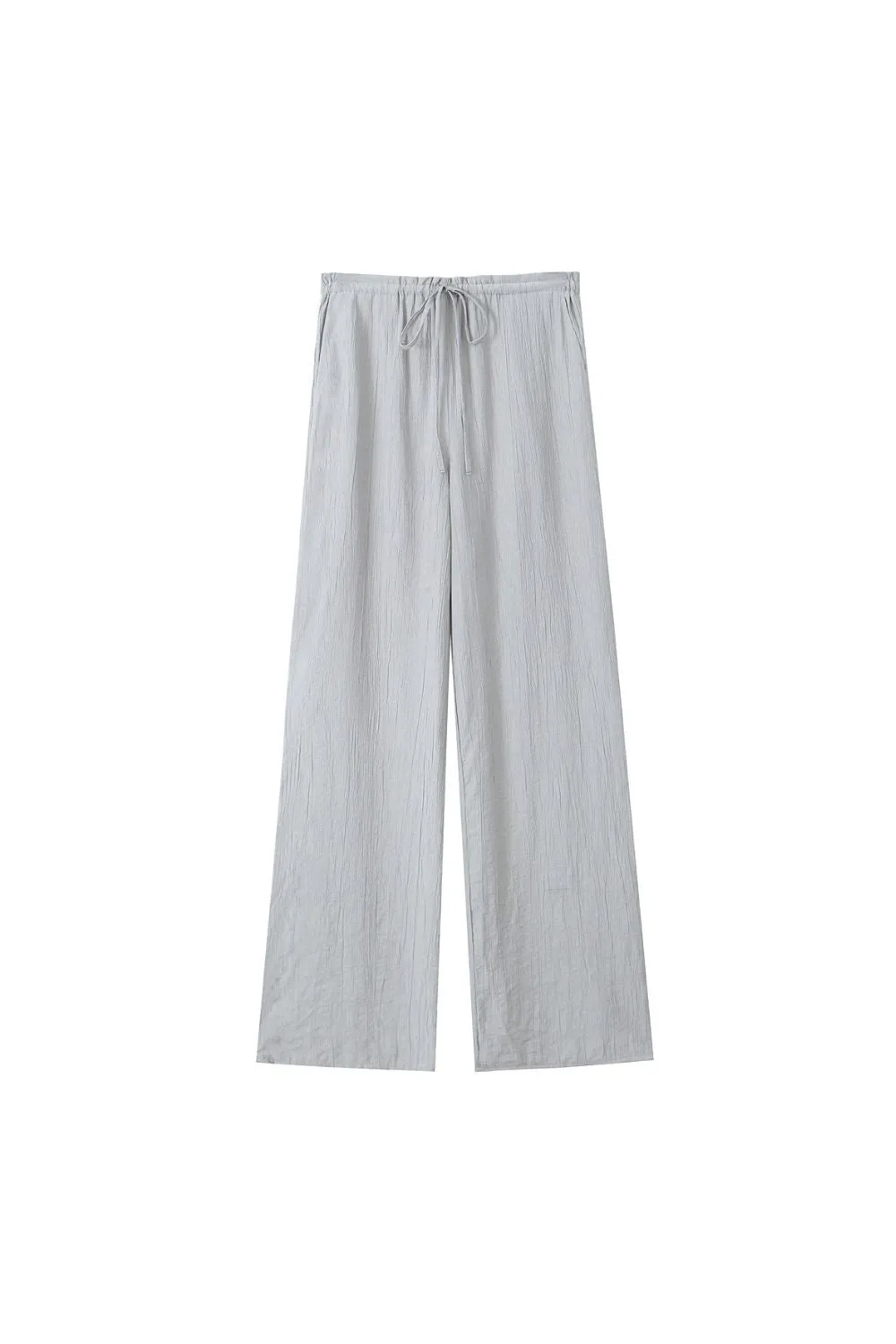 'Emily ' Textured Straight-Leg Casual Pants