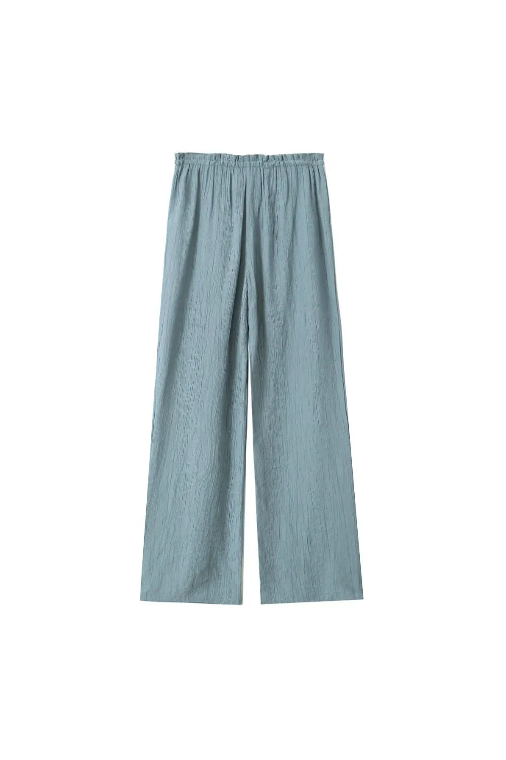 'Emily ' Textured Straight-Leg Casual Pants