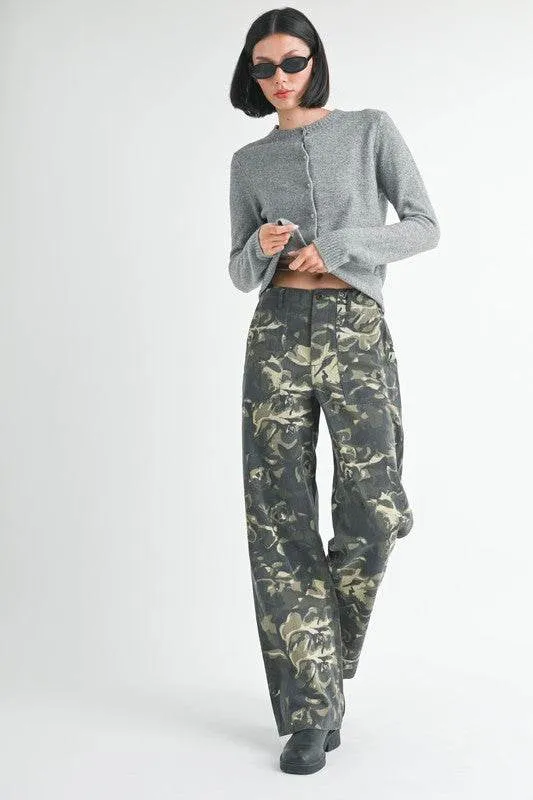 Emory Park Straight Leg Pants With Pockets