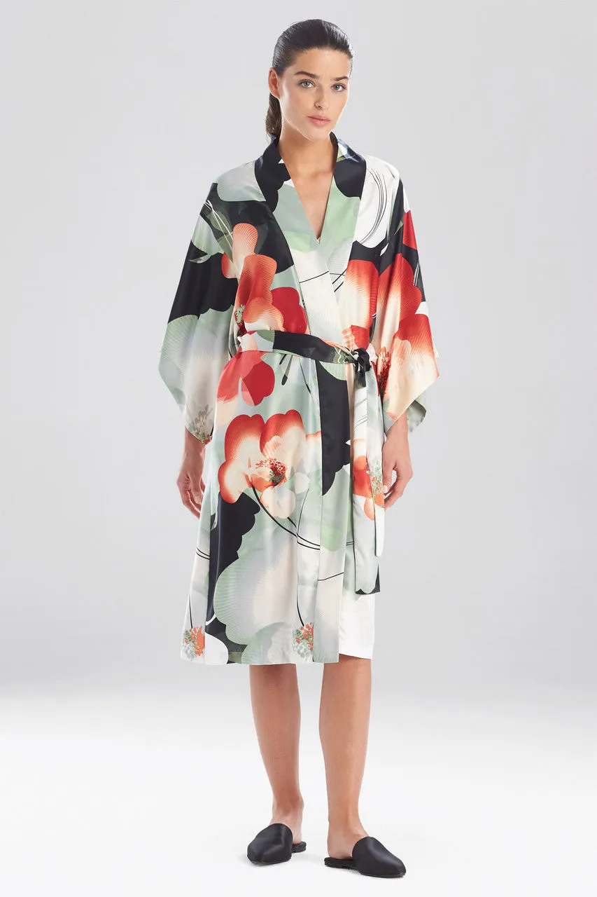 Exotic Poppy Robe