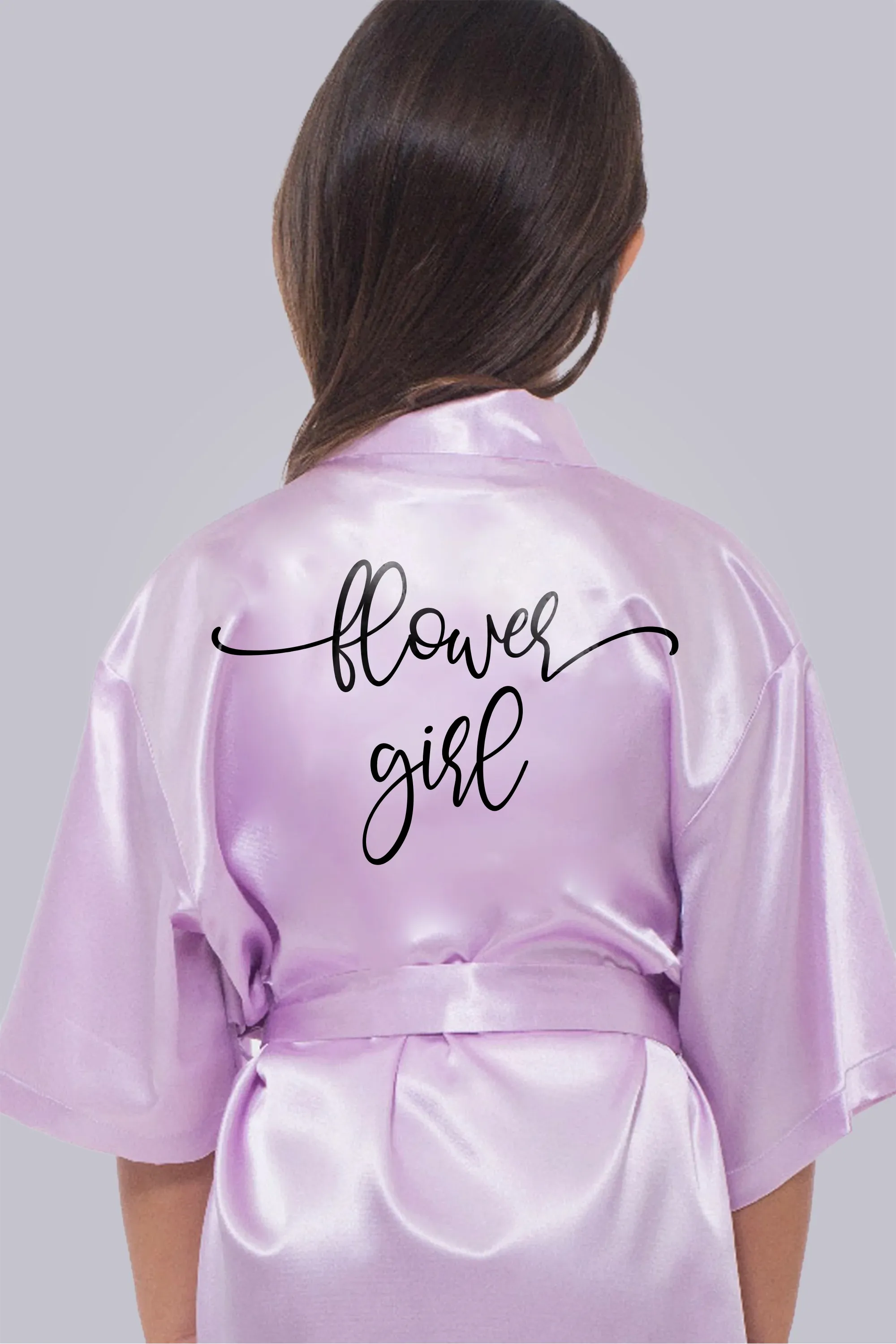 Flowy Style - Kids Flower Girl Robe