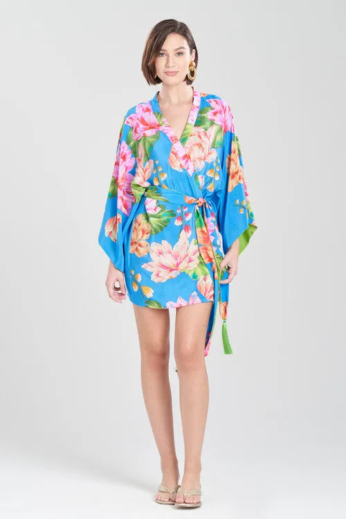 Hanabi Short Silk Tassel Robe