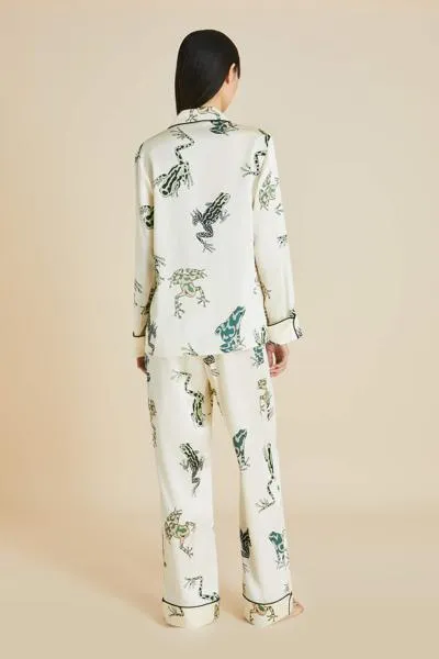 Lila Lumi silk pajama set