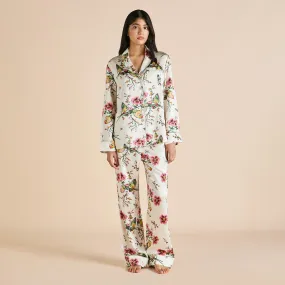 Lila Maugham Silk Long Pajama Set