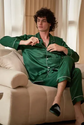 Men Essentials Silk Pajamas