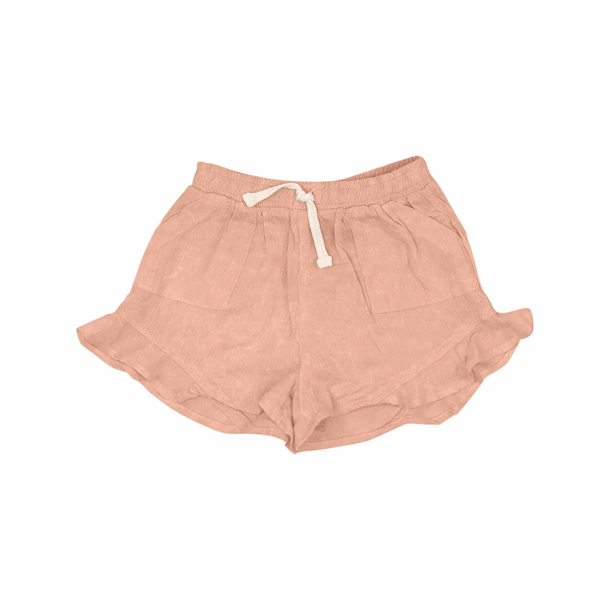 Pink Ruffle Shorts