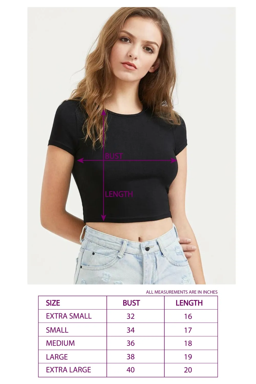 Pretty Girl Black Crop Top