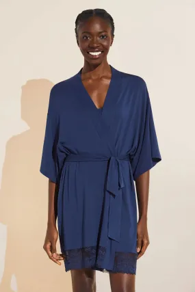 ROSALIA Robe in Navy