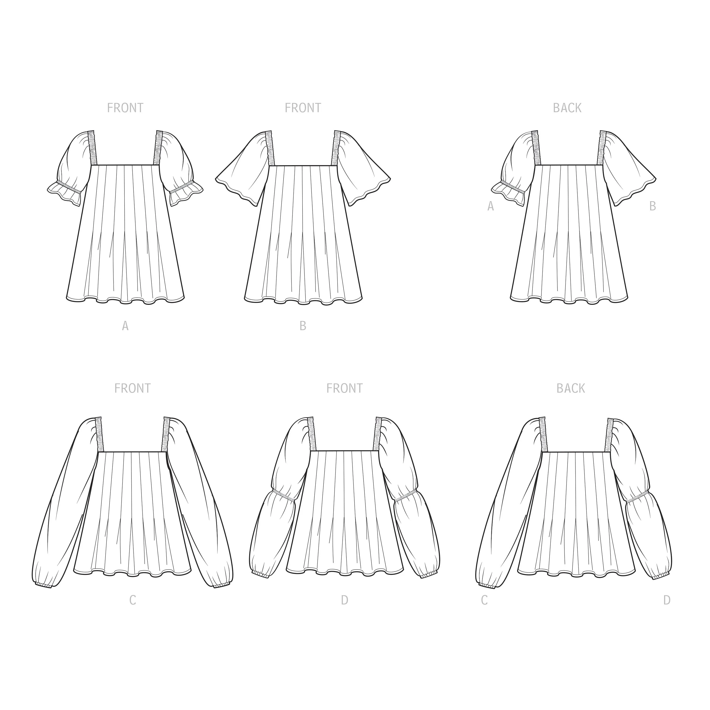 Simplicity Pattern S9452 Misses' Tops