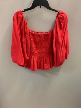 STRUT & BOLT Tops Size M Red